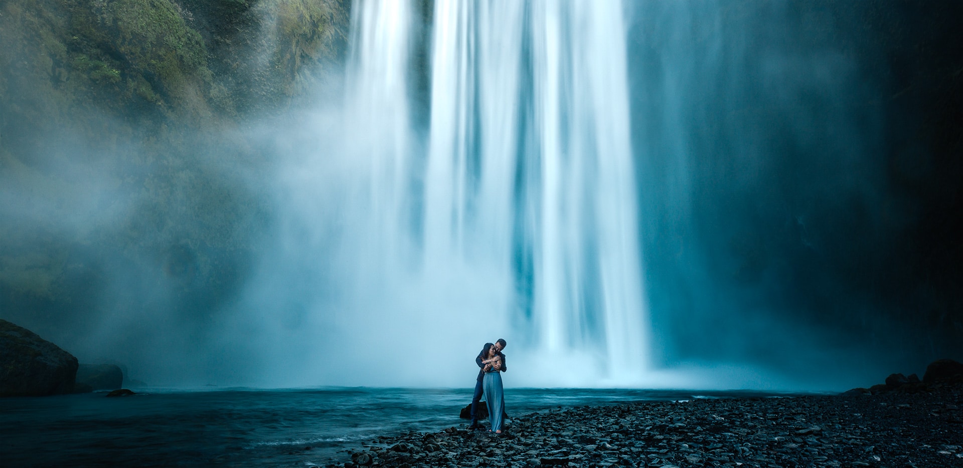 waterfalls